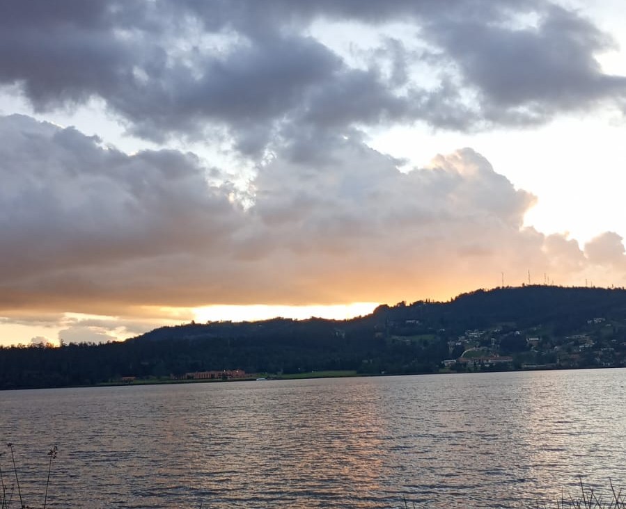 Sunset over Paipa, Boyacá, Colombia