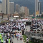 Marcha por la paz Bogota 2015