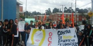 Colombian Teacher's Strike