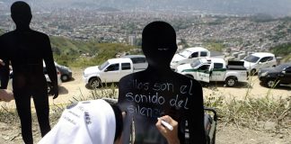 Mass grave in Medellin