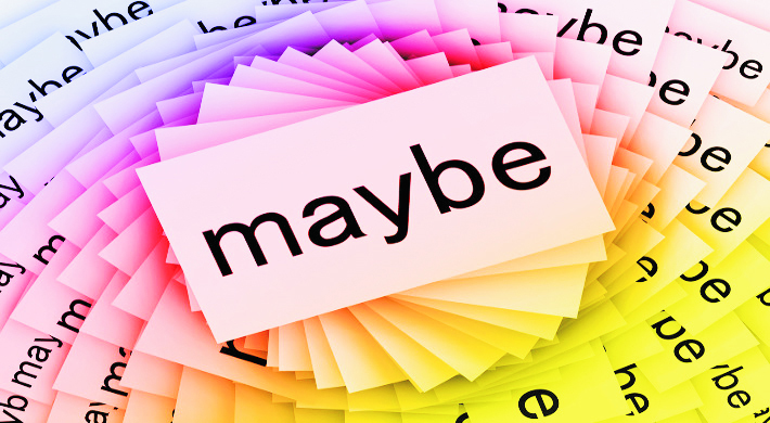 English Grammar, Expressing uncertainty in English