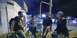 Bicycle couriers Bogotá