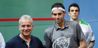 Colombian squash open in Cartagena, Mohamed El Shorbagy