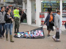 Bogotá street vendors