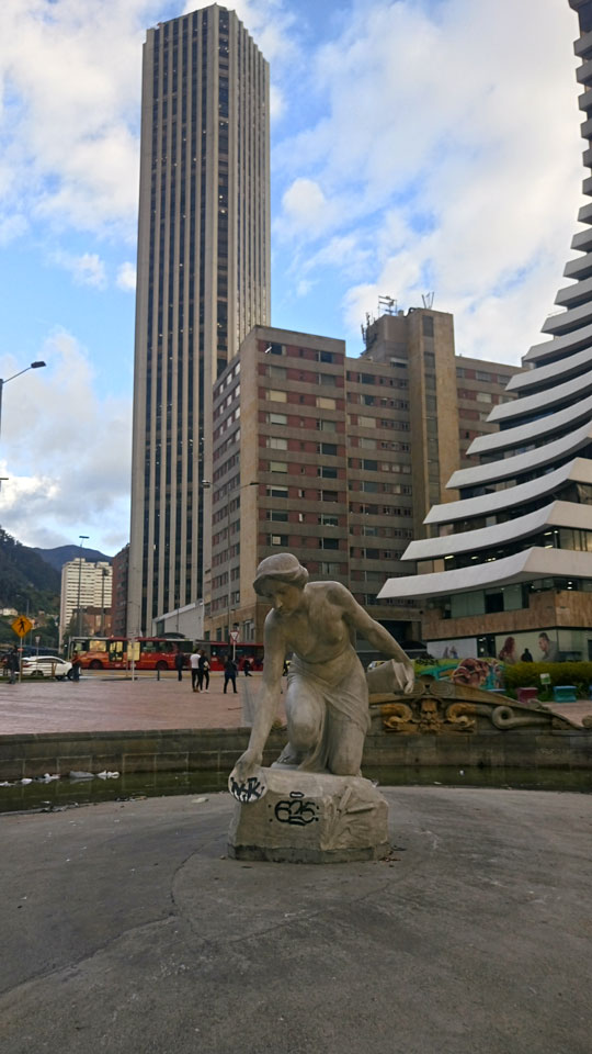 Bogotá buildings, La Rebeca, Torre Colpatria, Bogotá architecture