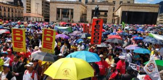 Teacher's strike Colombia