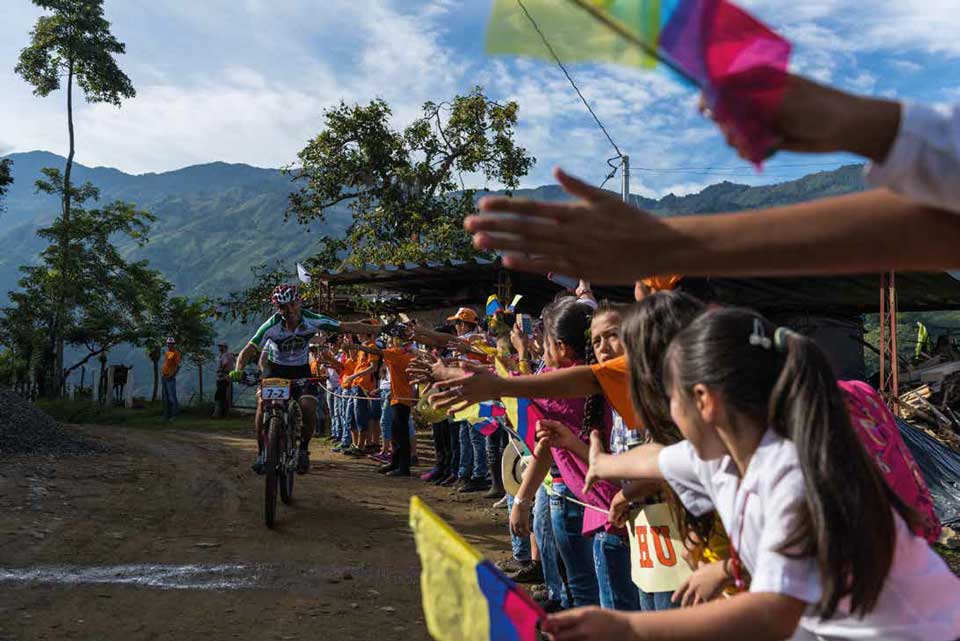 La Leyenda del Dorado, Mountain biking Colombia