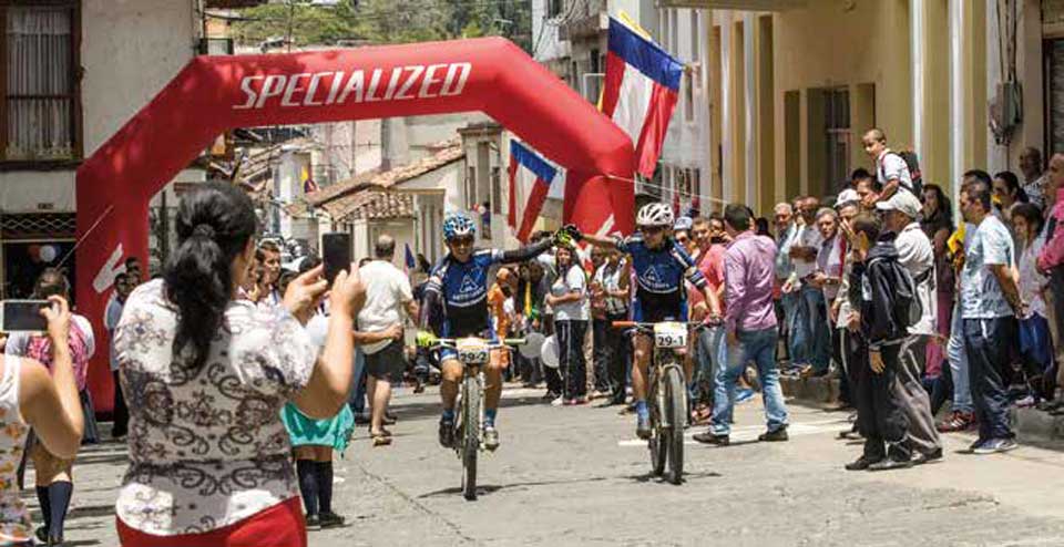 La Leyenda del Dorado, Mountain biking Colombia