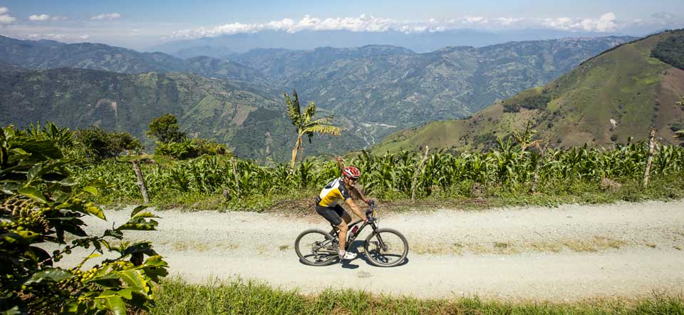 La Leyenda del Dorado, Mountain biking Colombia