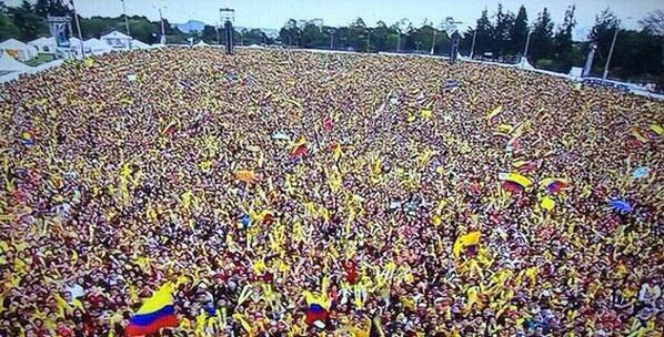 Pope Francis in Colombia