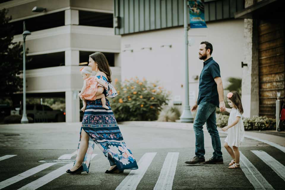 family in Bogotá