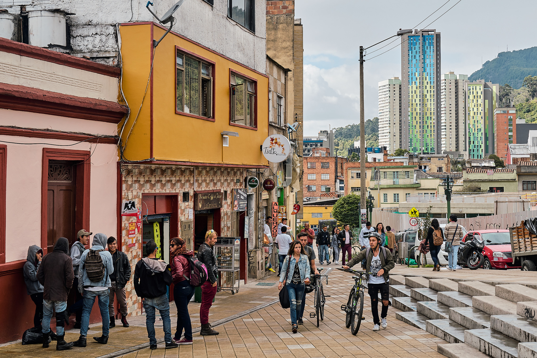 The contrasts of Bogota life affect every aspect of its almost 9 million inhabitants.