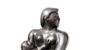 "Maternity" by Fernando Botero was stolen from the Bartoux gallery.