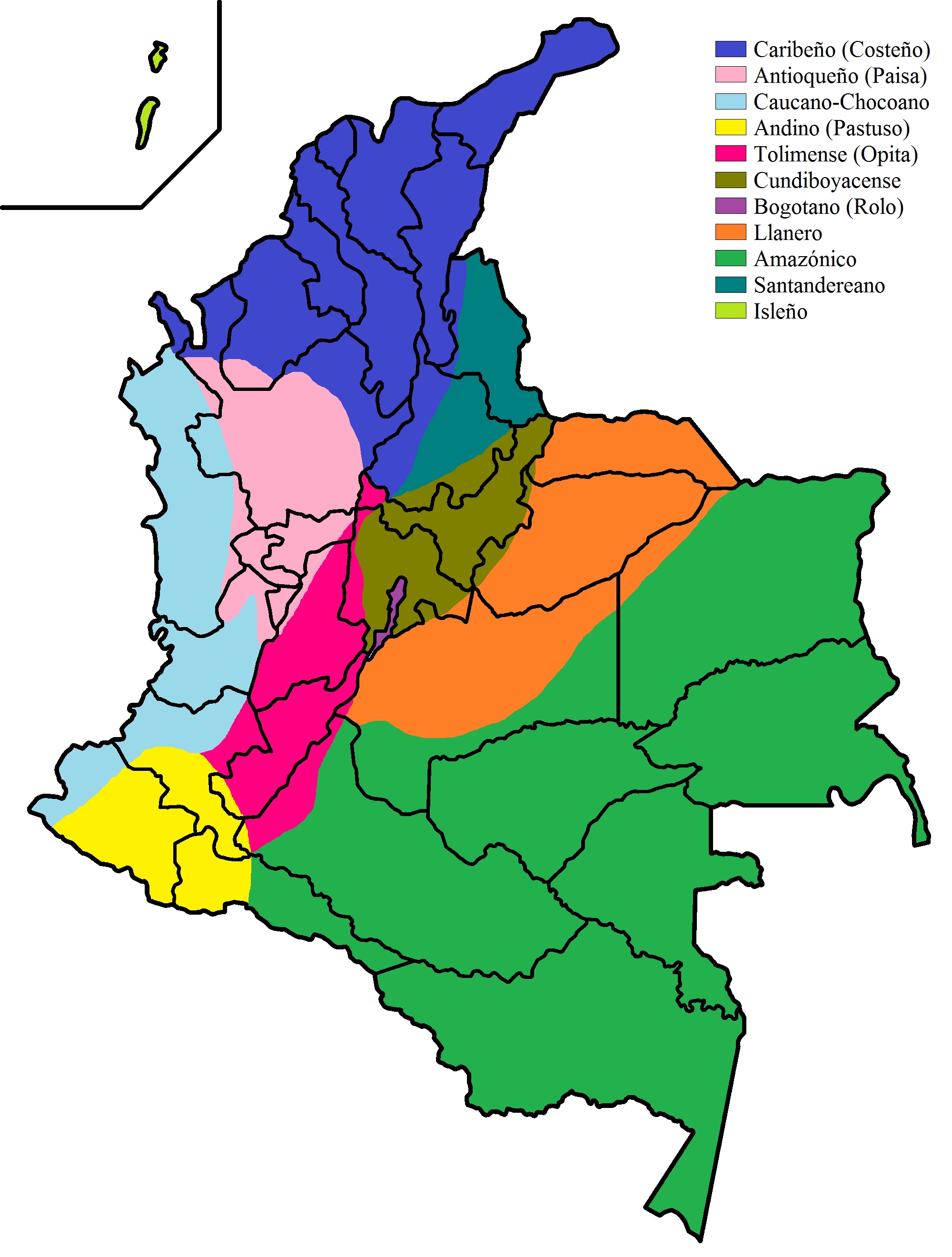 Understanding Colombia’s different accents