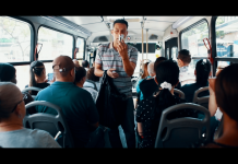 Bus hustlers of medellin