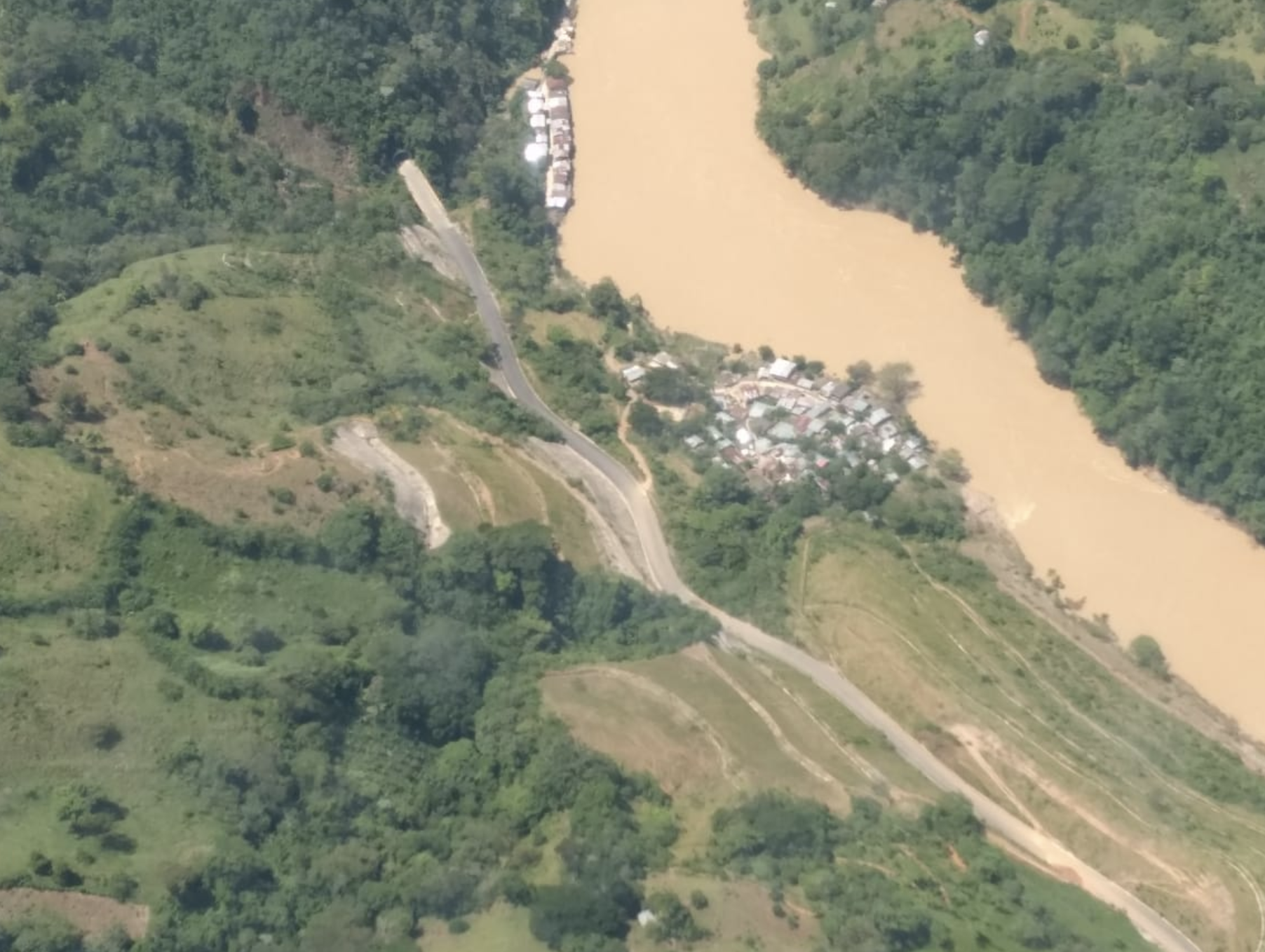 Hidroituango Dam River Cauca Flood
