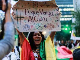 Indigenous communities in Cauca are now in their 18th day of protest against the government.