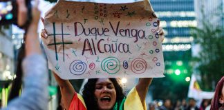 Indigenous communities in Cauca are now in their 18th day of protest against the government.