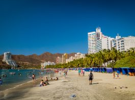 Rodadero beach Santa Marta