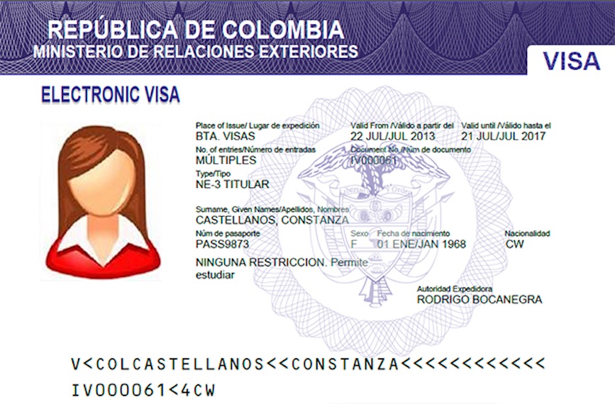 Visa process in Colombia changing