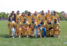 The Colombia men's cricket team. Credit for Vero Simon/Cricket Argentina