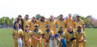 The Colombia men's cricket team. Credit for Vero Simon/Cricket Argentina