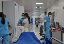 A hospital in Colombia to illustrate the health reform collapse